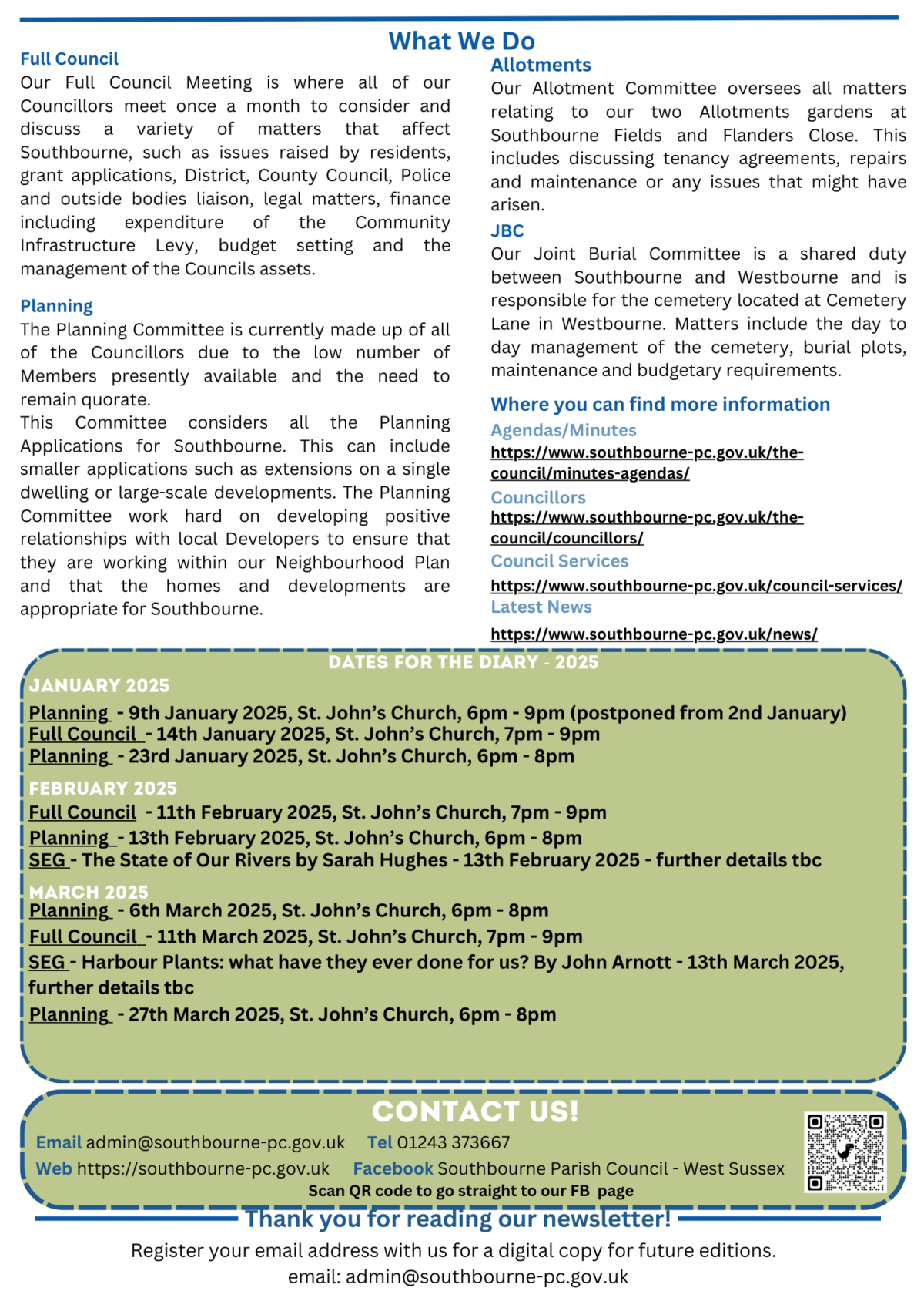 Newsletter January 2025 2